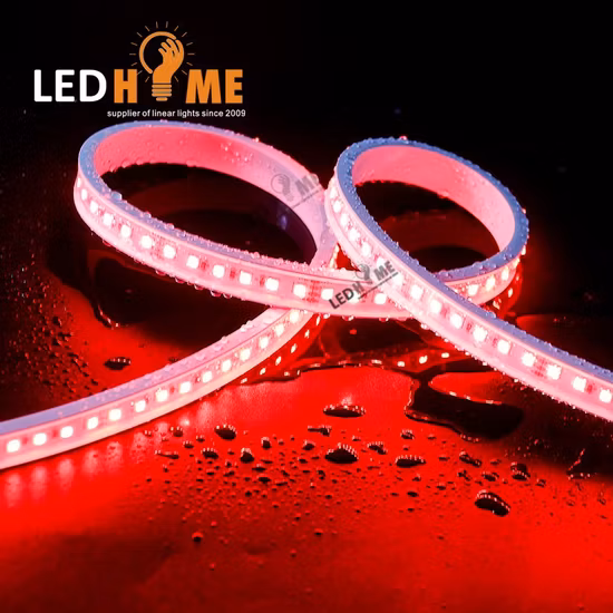 IP67 Водонепроницаемая гибкая силиконовая трубка Неоновая гибкая веревка Светодиодные ленты